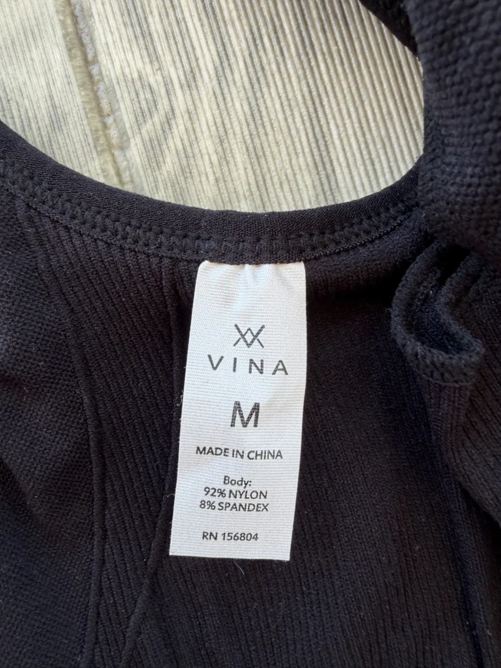 Black Front-Zip Sports Bra